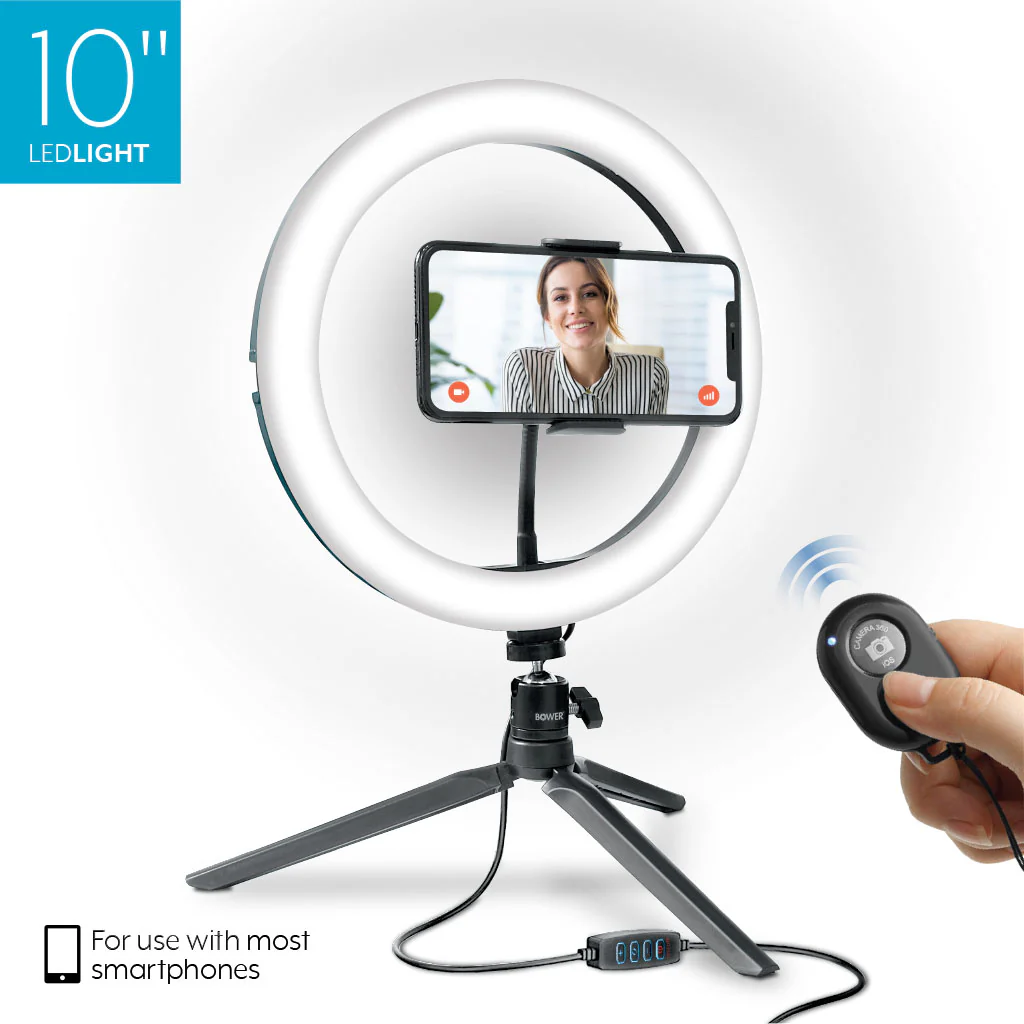 10" Tabletop Ring Light Kit - Image 2