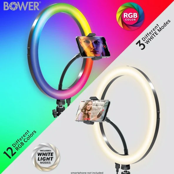 12" RGB Ring Light Studio Kit, with Special Effects - Image 3