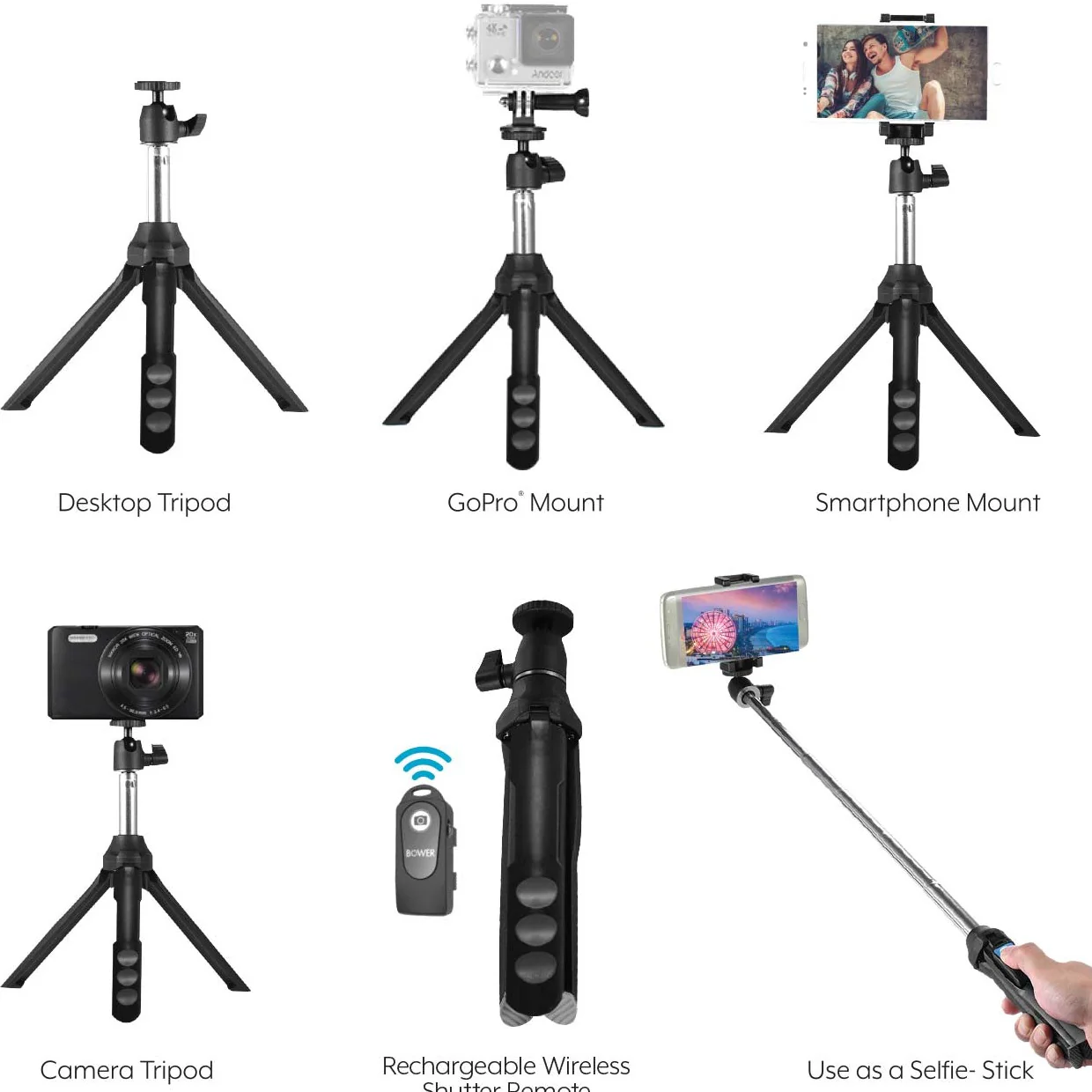 6-in-1 Professional Multipod - Image 7