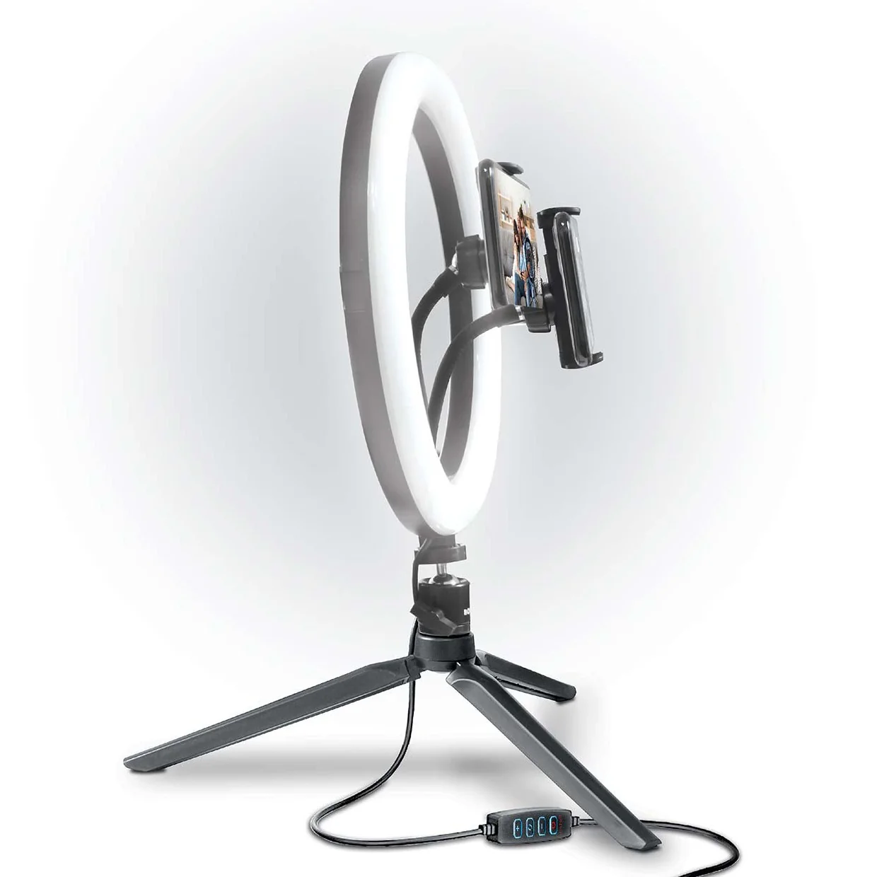 8'' LED Ring Light Table Top Tripod - Image 3