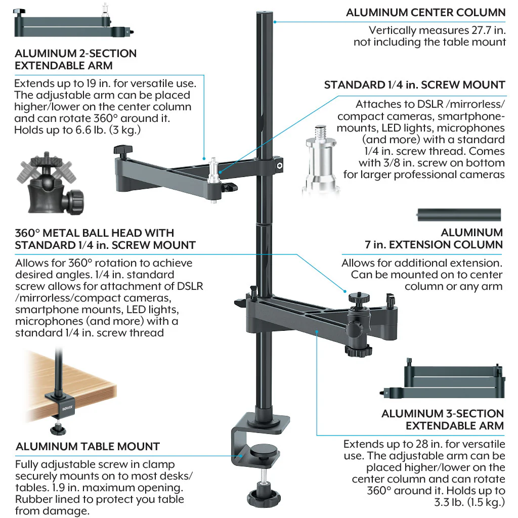 Desk Mount Stand - Image 5