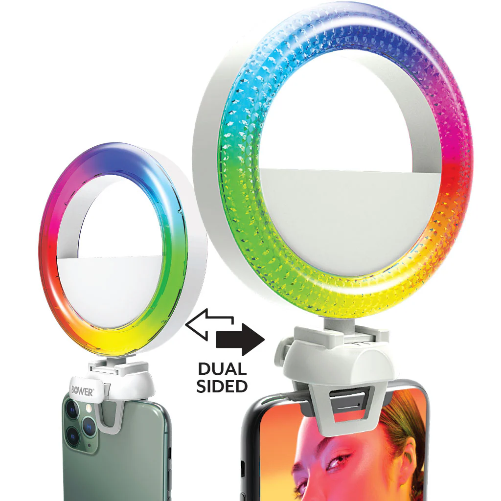 Dual Sided Clip on Light with Camera Mount