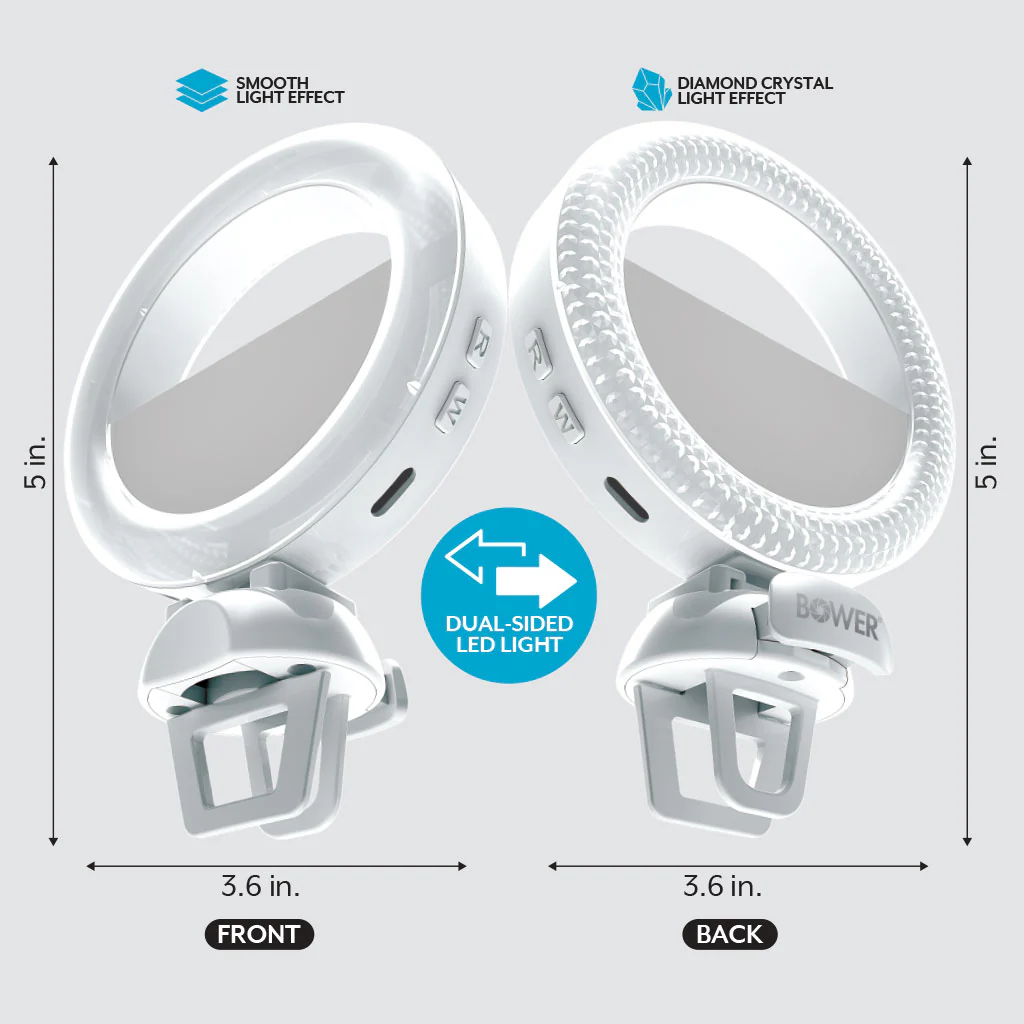Dual Sided Clip on Light with Camera Mount - Image 5